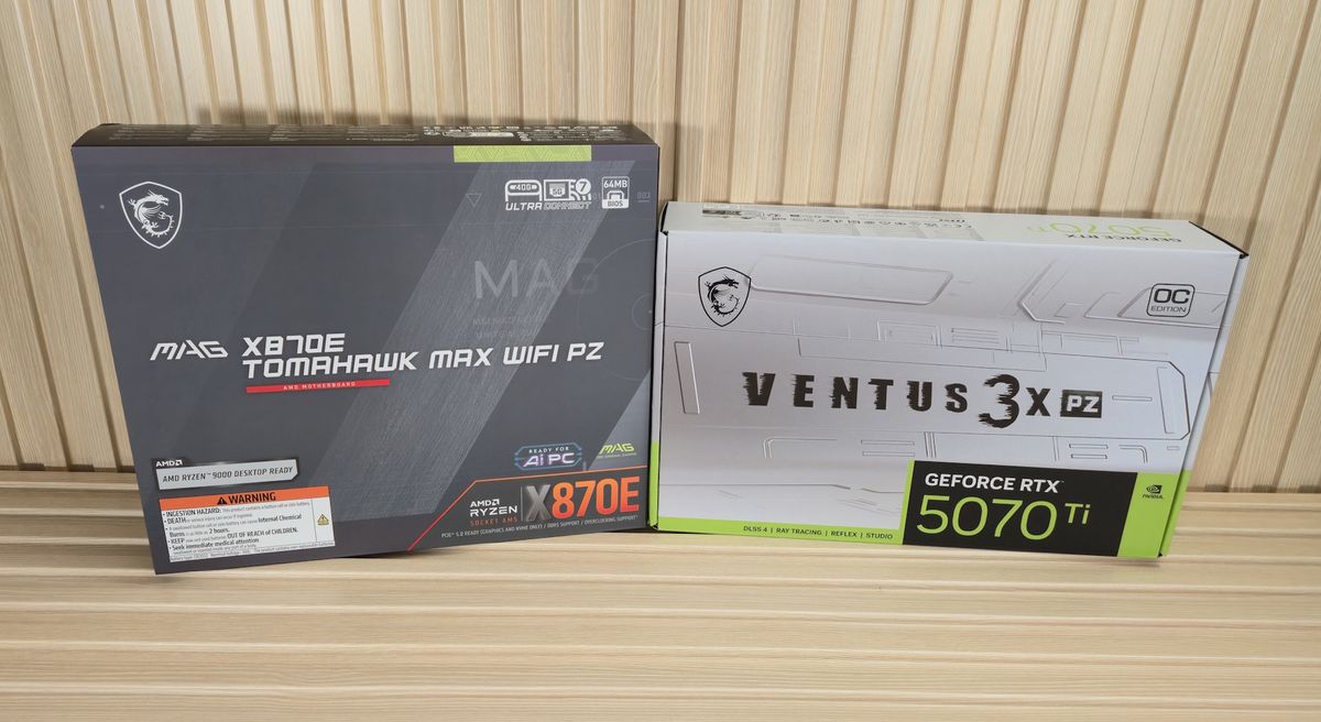 MSI RTX 5070 Ti Ventus 3X PZ