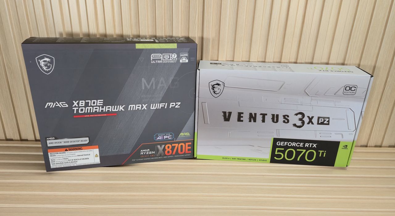 MSI RTX 5070 Ti Ventus 3X PZ