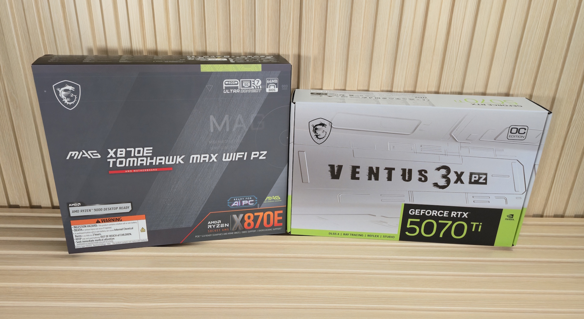 MSI RTX 5070 Ti Ventus 3X PZ