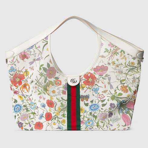 Gucci Giglio Flora Large Tote Bag