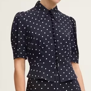 LK Bennett Elsie Polka Dot Blouse