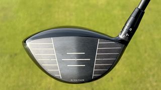 Photo of the face of the Callaway Elyte Triple Diamond Driver