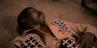 Wesley Snipes as D'Urville Martin "dead" in Dolemite