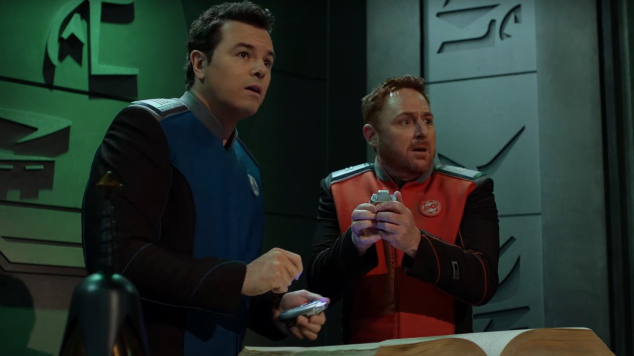 Ed and Gordon on The Orville on Fox