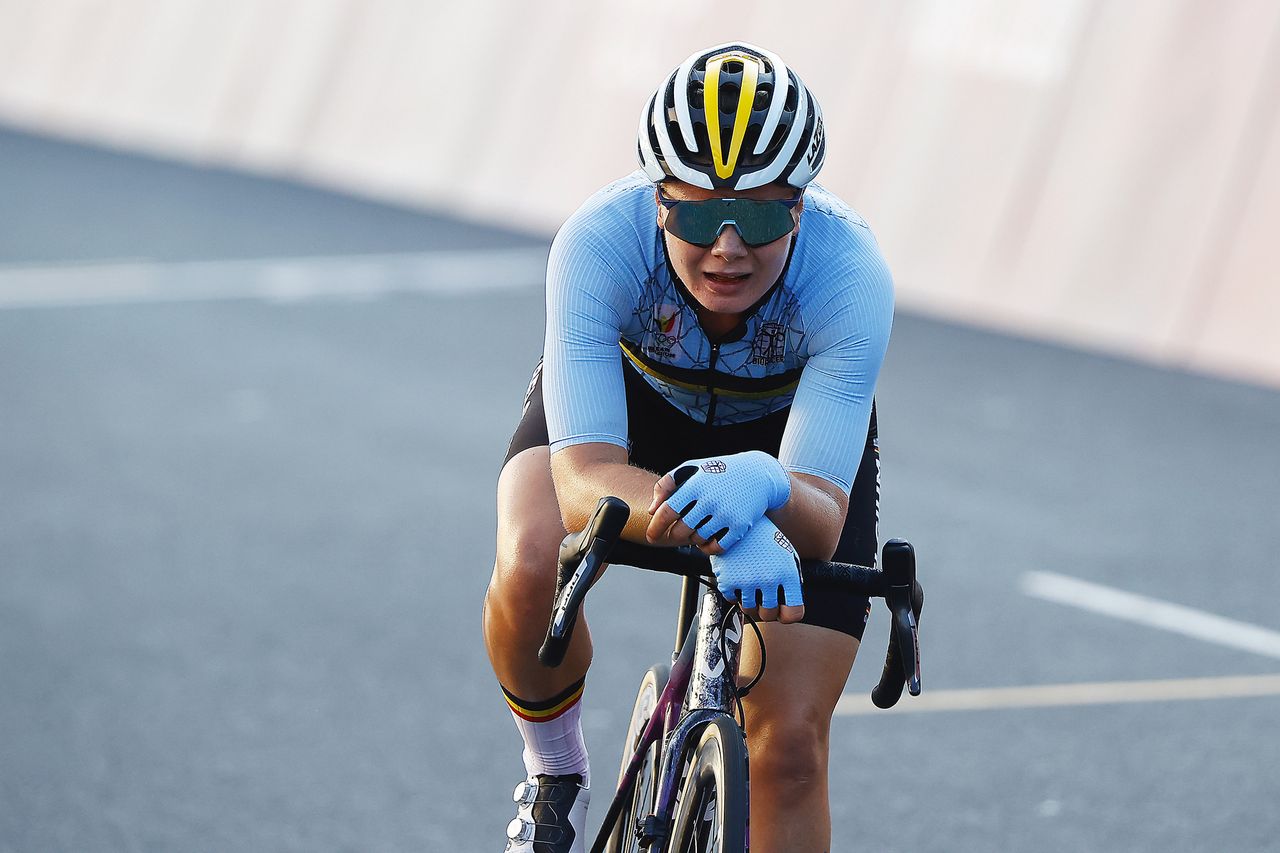 Tokyo 2020 Olympic Games Olimpiadi Tokyo 2020 Womens Road Race Musashinonomori Park Fuji Internetional Speedway 137 km 25072021 Lotte Kopecky Belgium photo Luca BettiniBettiniPhoto2021