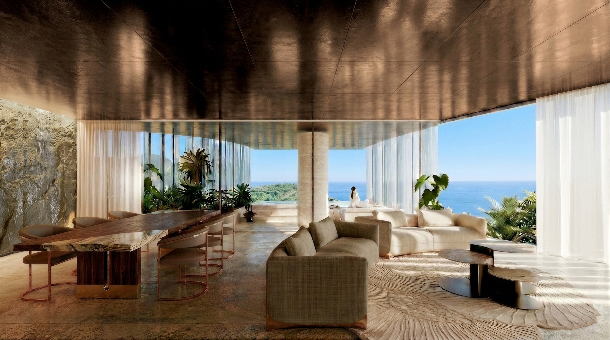 Renders of longevity apartment design, a project by Visionnaire, The Longevity Suite and Luca Dini Design &amp;amp; Architecture