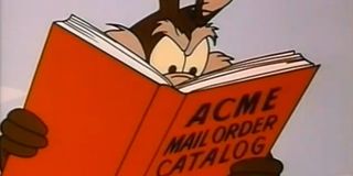 Wile E Coyote Acme Mail Order Catalog Reading