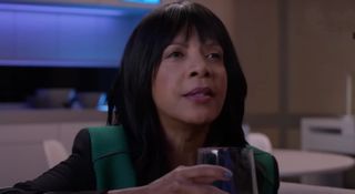 Penny Johnson Jerald as Claire Finn on The Orville: New Horizons