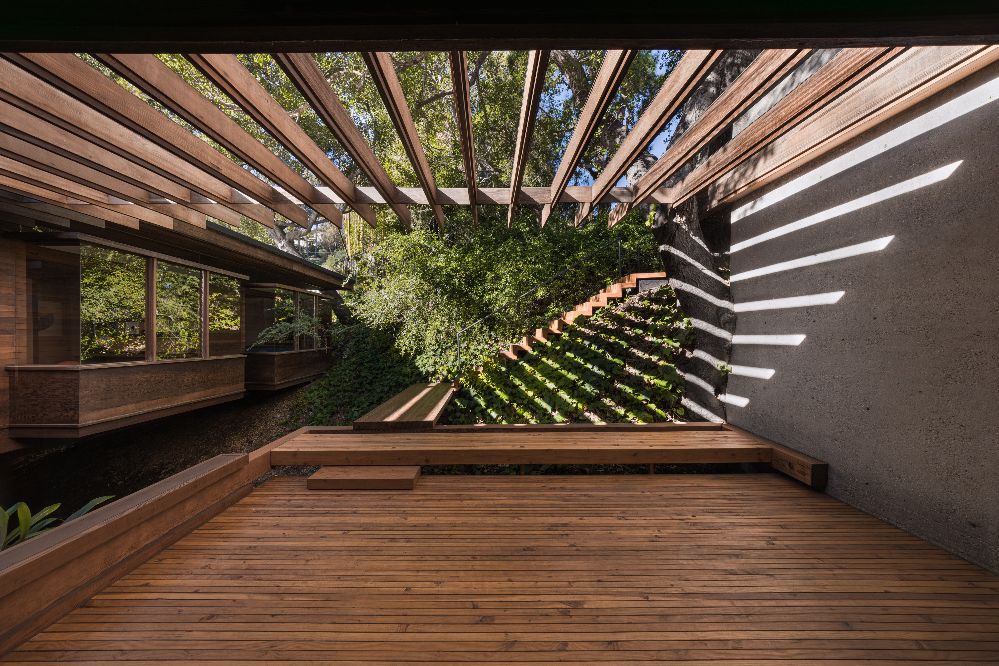 Exterior views of the Kappe House