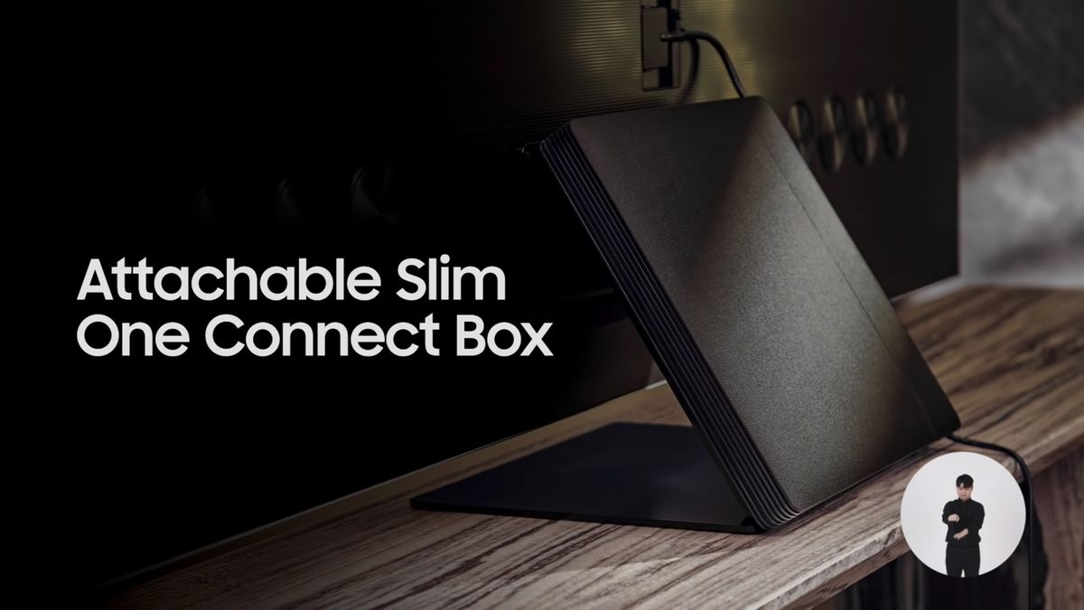 Here's how slim the new Samsung One Connect box actually is TechRadar