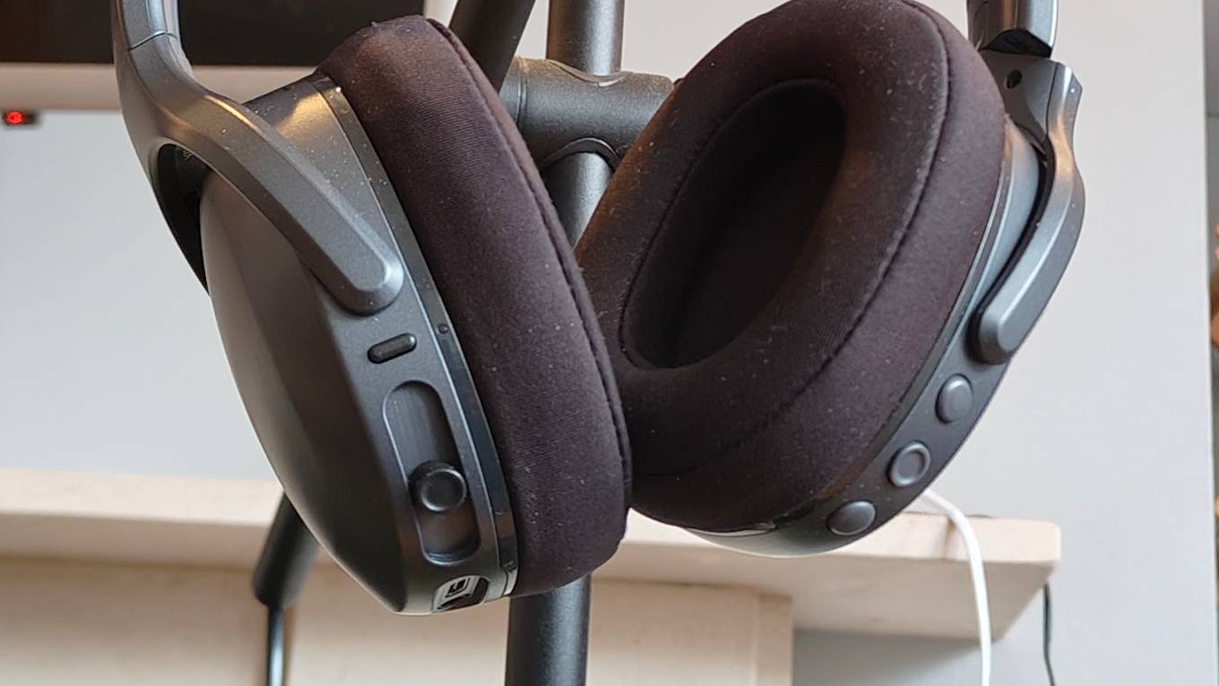 The Skullcandy Crusher 540 Active on a sofa.