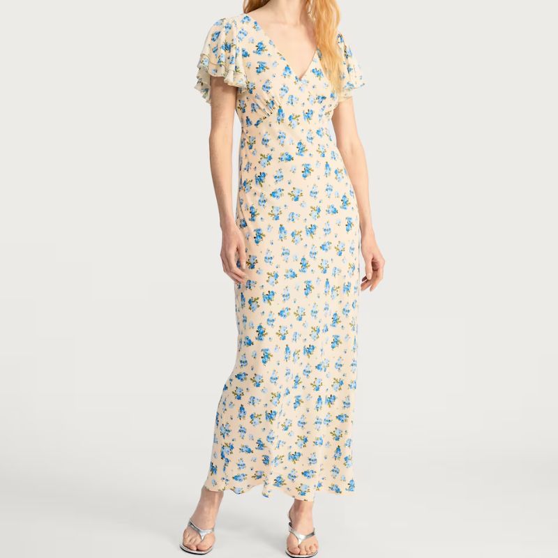floral midi dress
