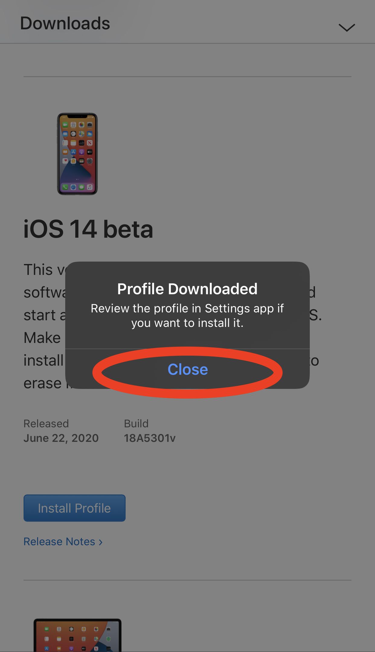 how to get iOS 14 beta