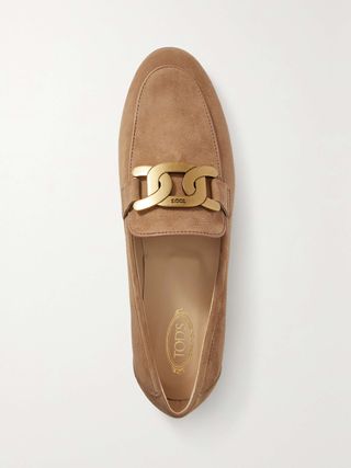 Verzierte Wildleder-Loafer von Kate