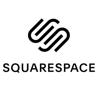 Squarespace logo on a white background