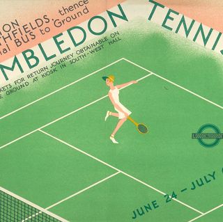 Wimbledon Tennis, by Herry Perry, 1935
