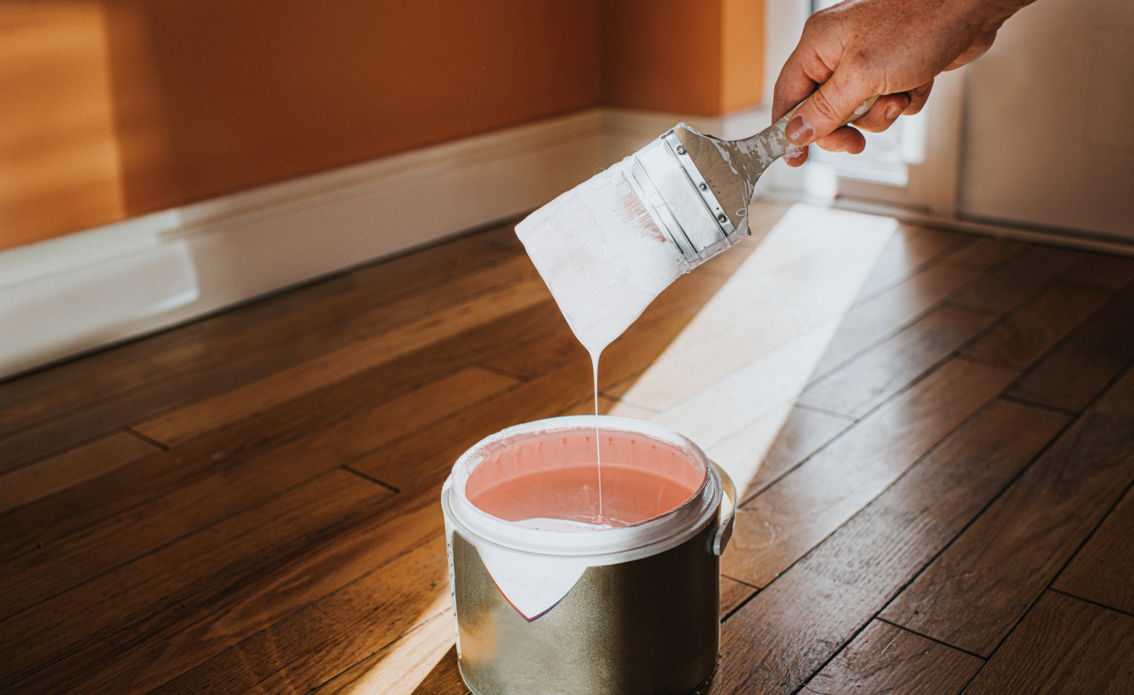 Painting Skirting Boards Step By