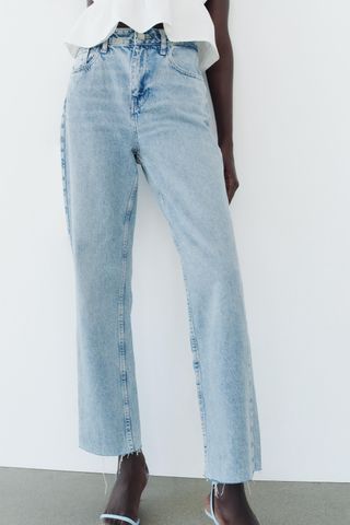 High Rise Z1975 Straight Leg Jeans