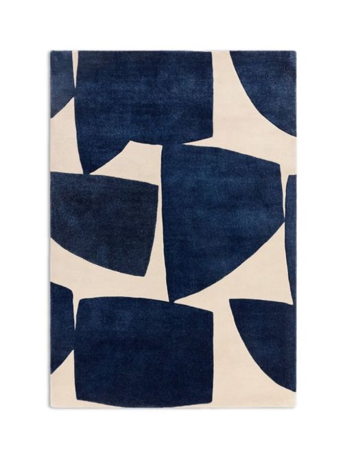 Recycled Hand Tufted Abstract Rug
