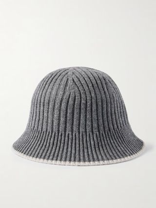 Yves Salomon + Shearling Bucket Hat