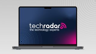 TechRadar logo on a laptop
