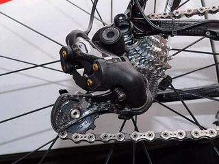 Campagnolo's electronic group showed its face again at Stage 2 of this year's Tour de France.
