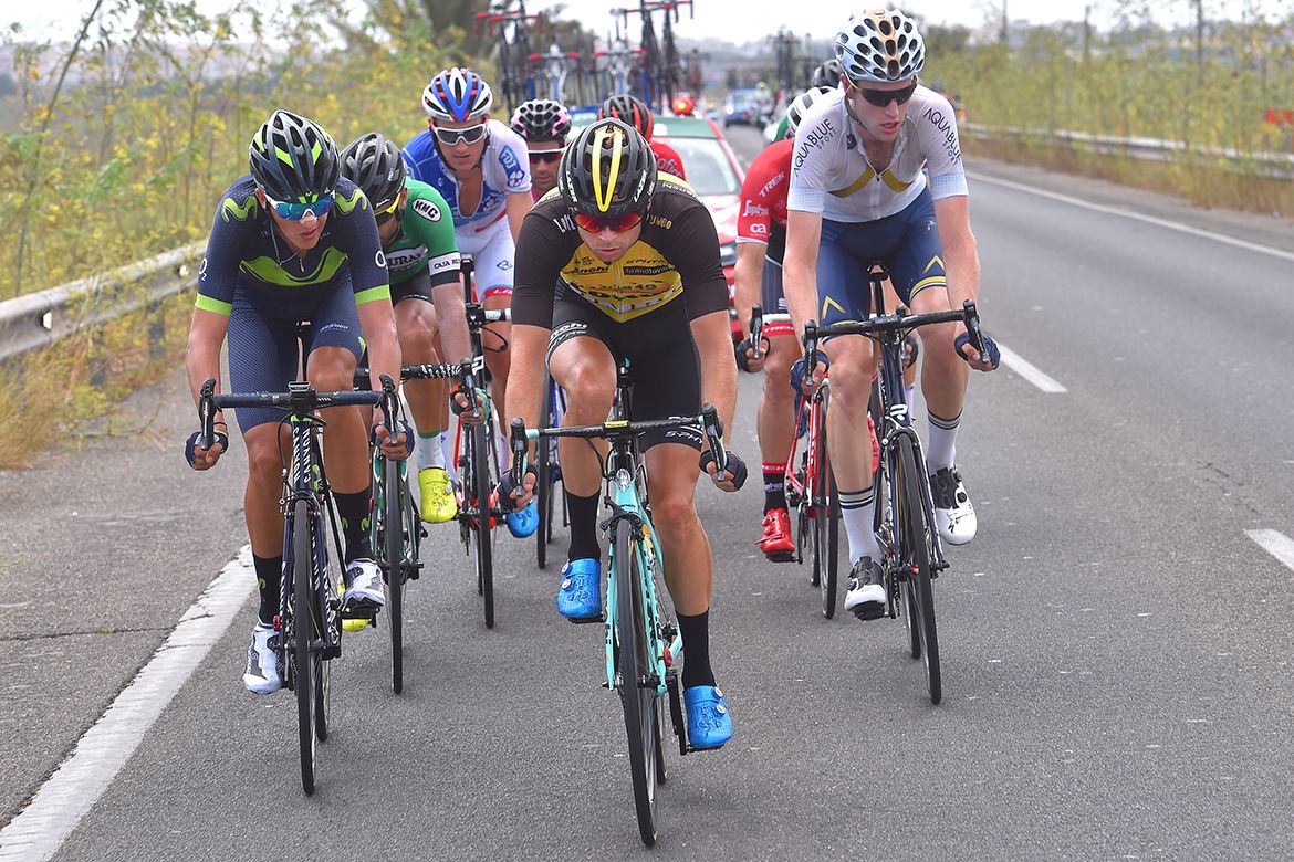 The breakaway on stage 9 of the Vuelta a Espa&ntilde;a