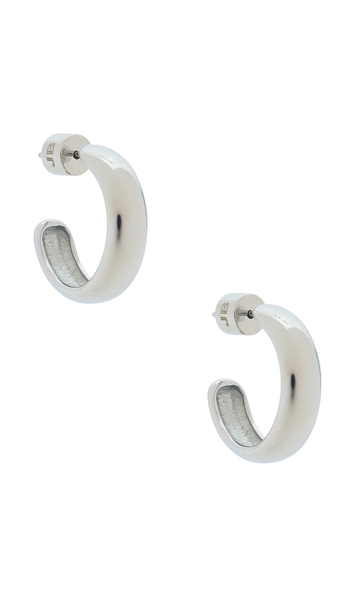 Staple Hoops Small Earrings