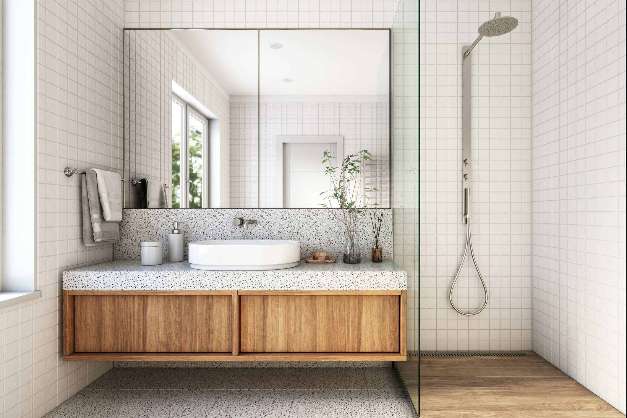 Renovated bathroom