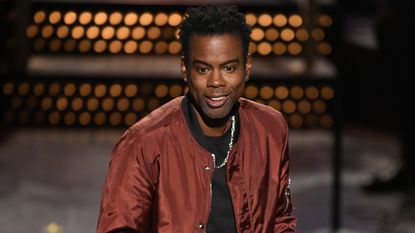 Chris Rock performing stand up