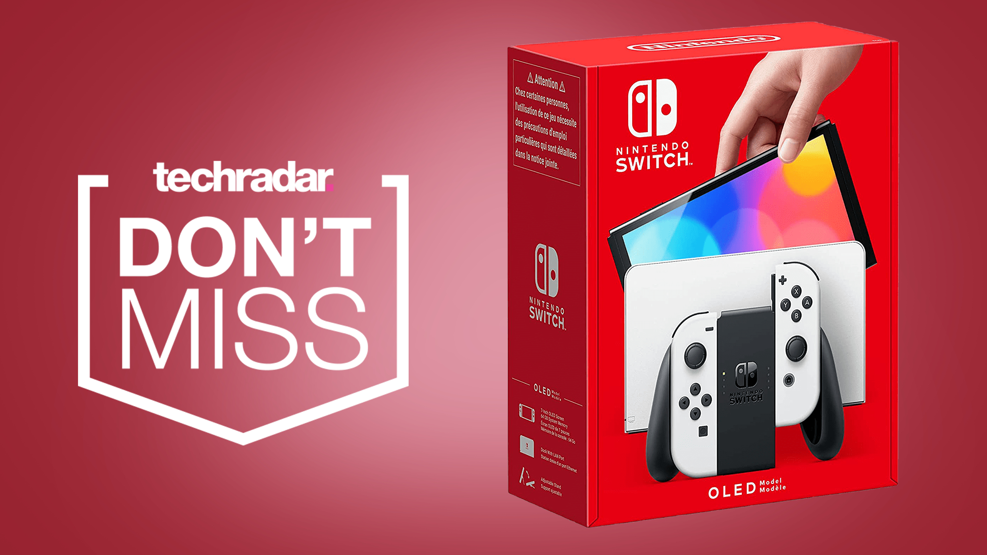 Black Friday superdeal: Få 27% rabatt på detta Nintendo Switch OLED-bundle