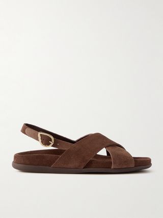 Sandal Ikesia Suede Slingback