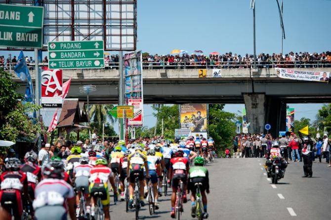 The race was headed for Padang, the capital of west Sumatra