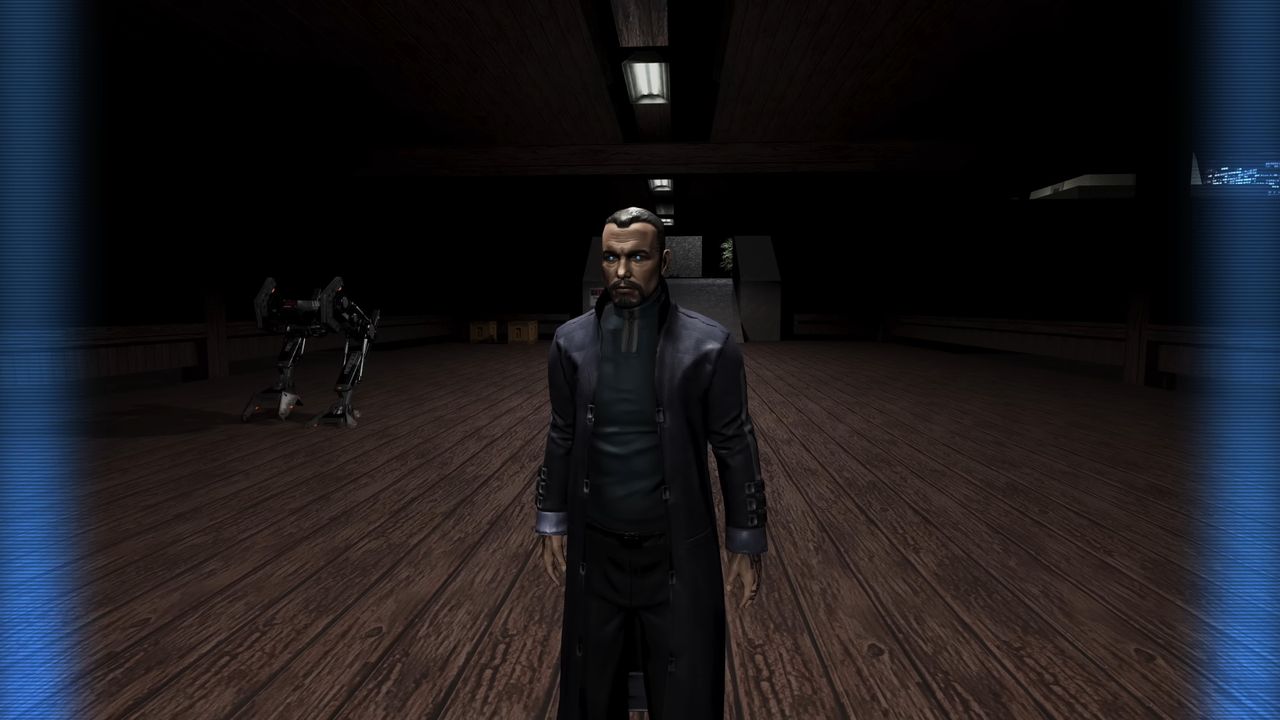 Paul Denton looking weirdly skeletal in HD.