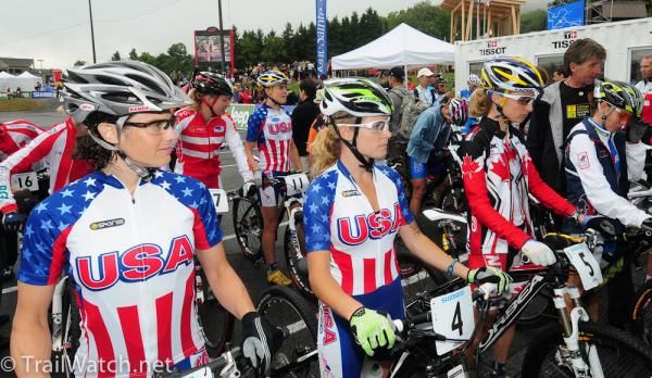 Mary McConneloug and Willow Koerber represented the United States on the front row today