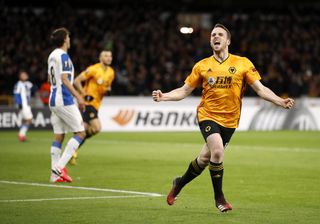 Diogo Jota, right, has become a key man for Wolves