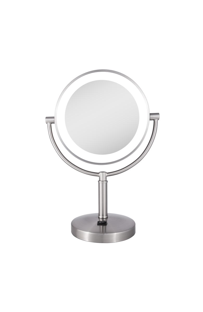 Laguna Lighted Makeup Mirror With 5x/1x Magnifications