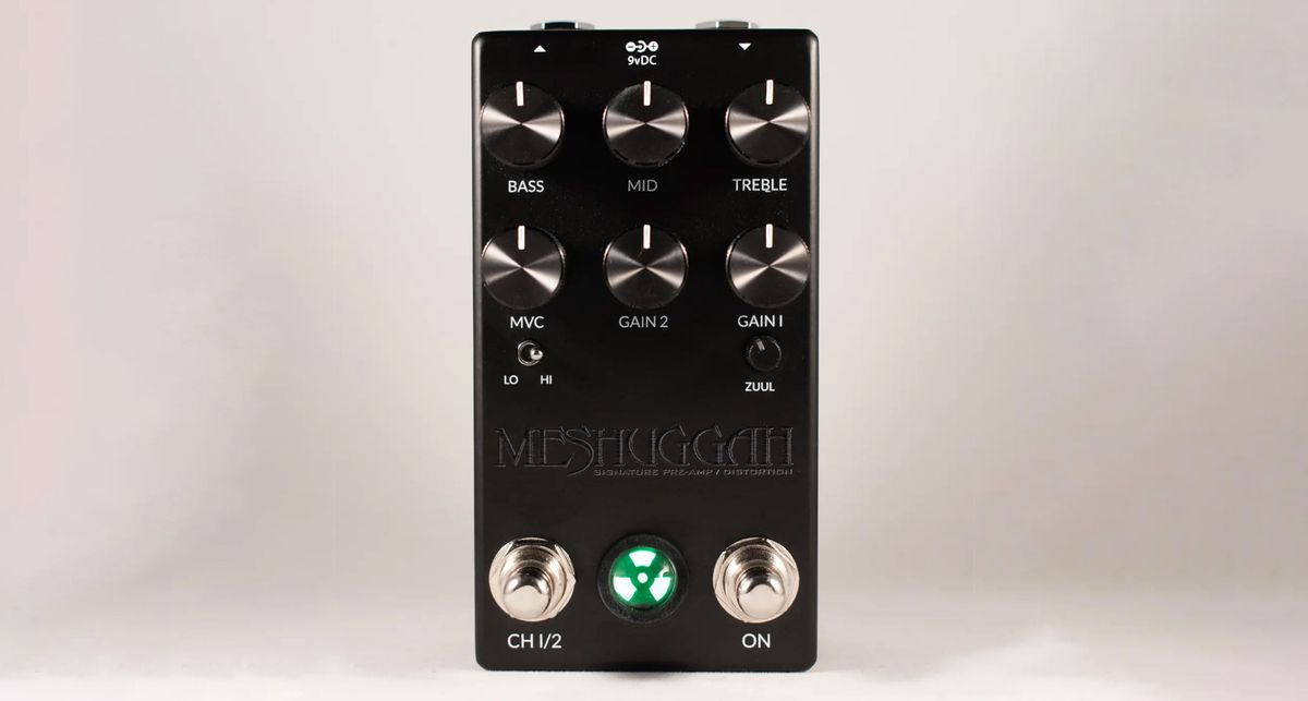 Fortin Meshuggah Pedal: this preamp/distortion pedal puts the signature high-gain drive tones of Fredrik Thordendal and M&aring;rten Hagstr&ouml;m.