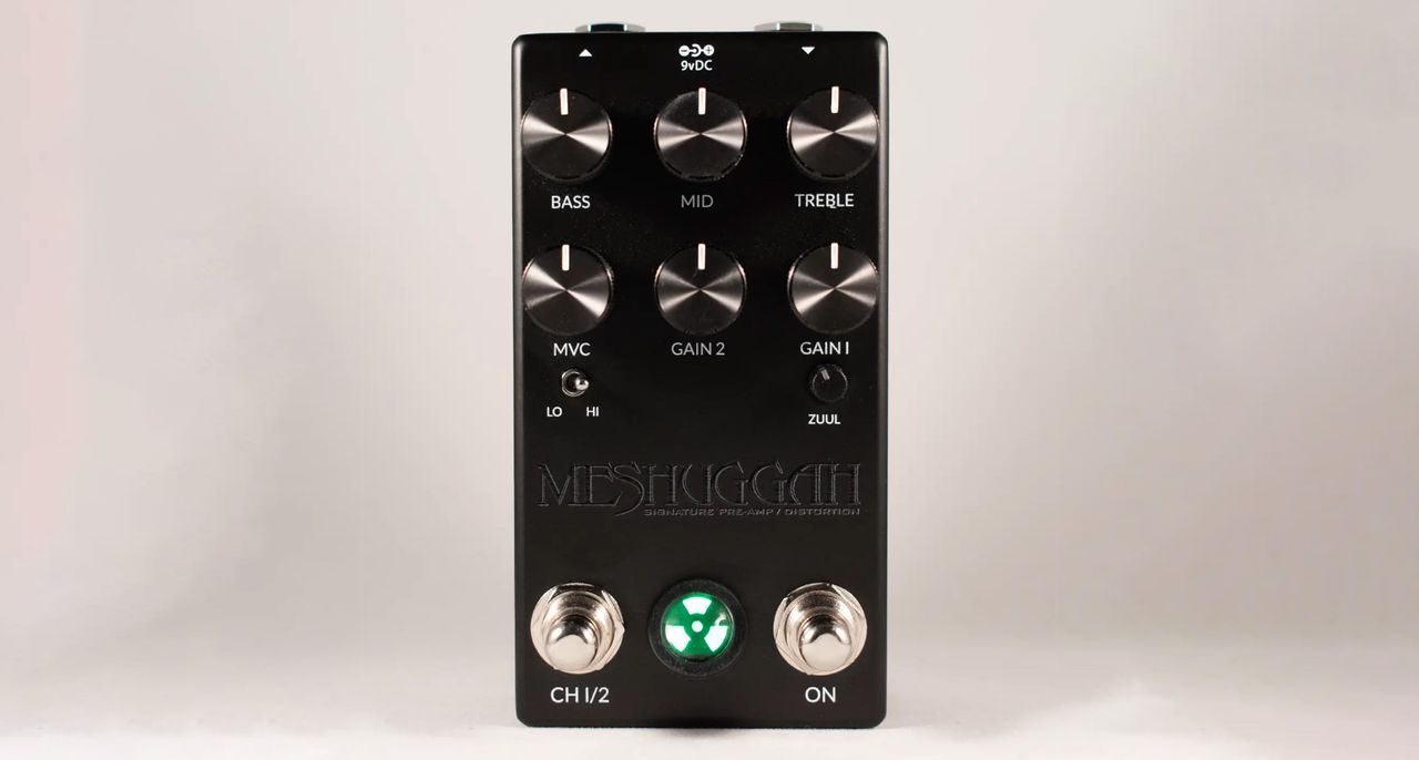 Fortin Meshuggah Pedal: this preamp/distortion pedal puts the signature high-gain drive tones of Fredrik Thordendal and M&aring;rten Hagstr&ouml;m.