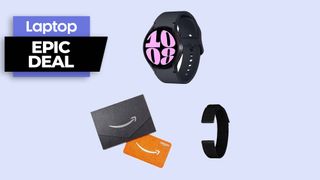 Galaxy Watch 6 with Amazon gift card and fabric band