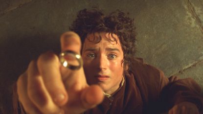 Elijah Wood as Frodo Baggins in The Lord of the Rings: The Fellowship of the Ring