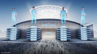 A 3D model of Manchester City&#039;s football stadium for the metaverse