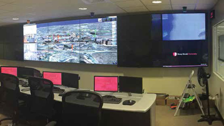 SUNY Stony Brook Monitors Campus With Hiperwall Visualization