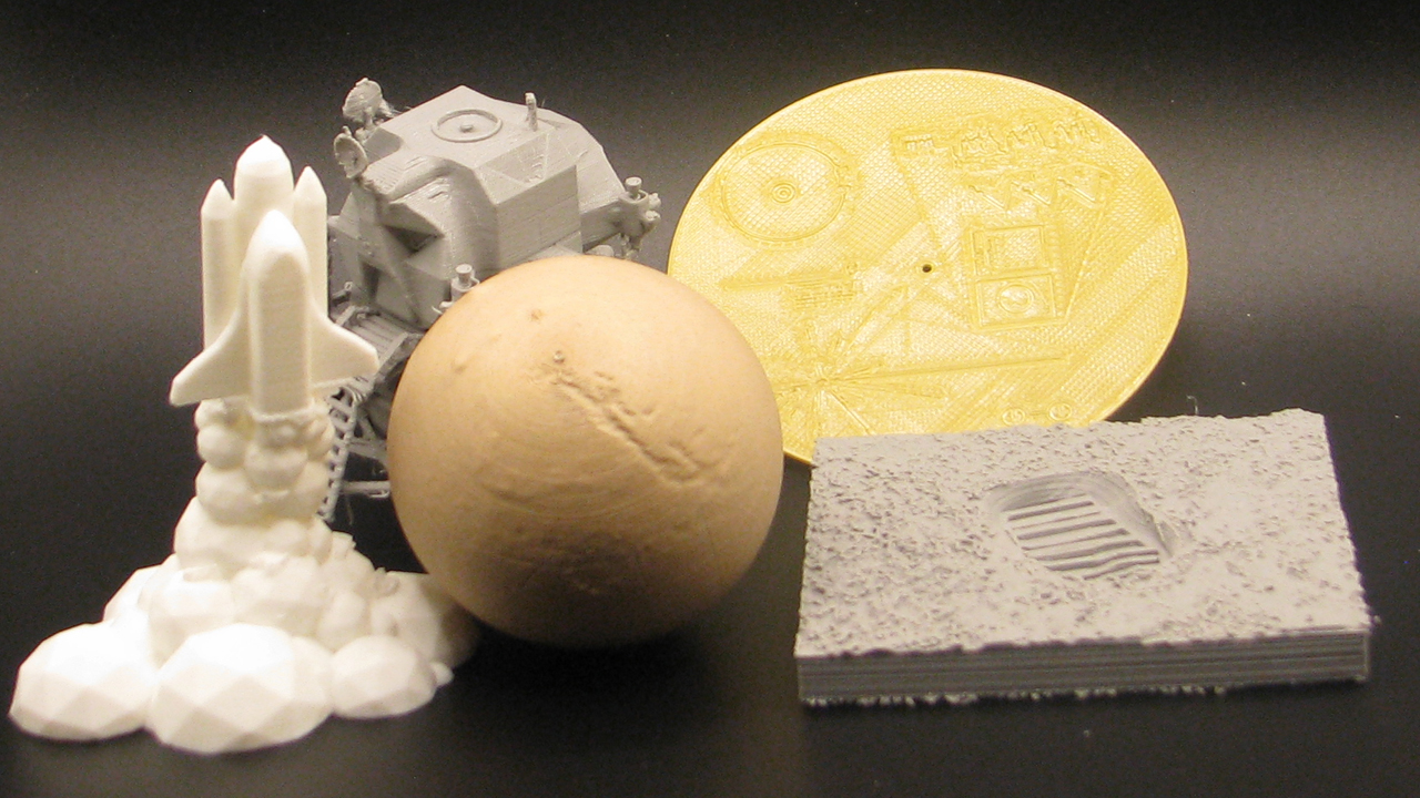Best spacethemed 3D prints Iconic spacecraft and objects Space