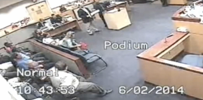 Florida judge brawls with lawyer after warning 'I'll beat your a--'
