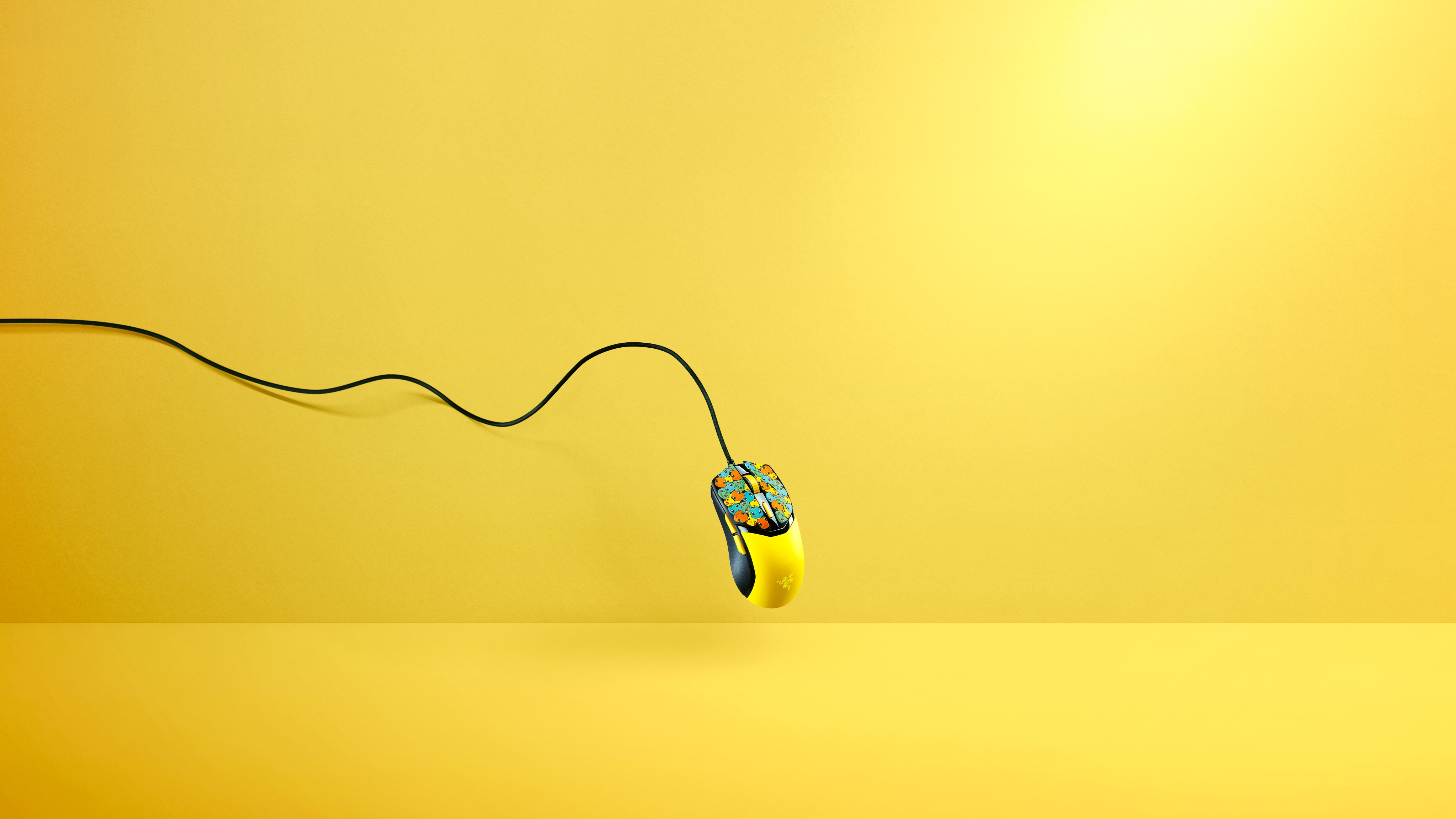Render of the Razer x Pokémon Collection of PC gaming accessories.