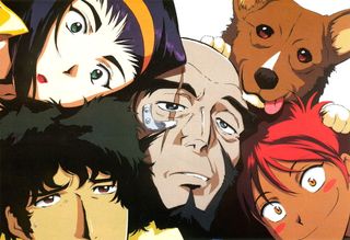 The main characters of the anime series "Cowboy Bebop."