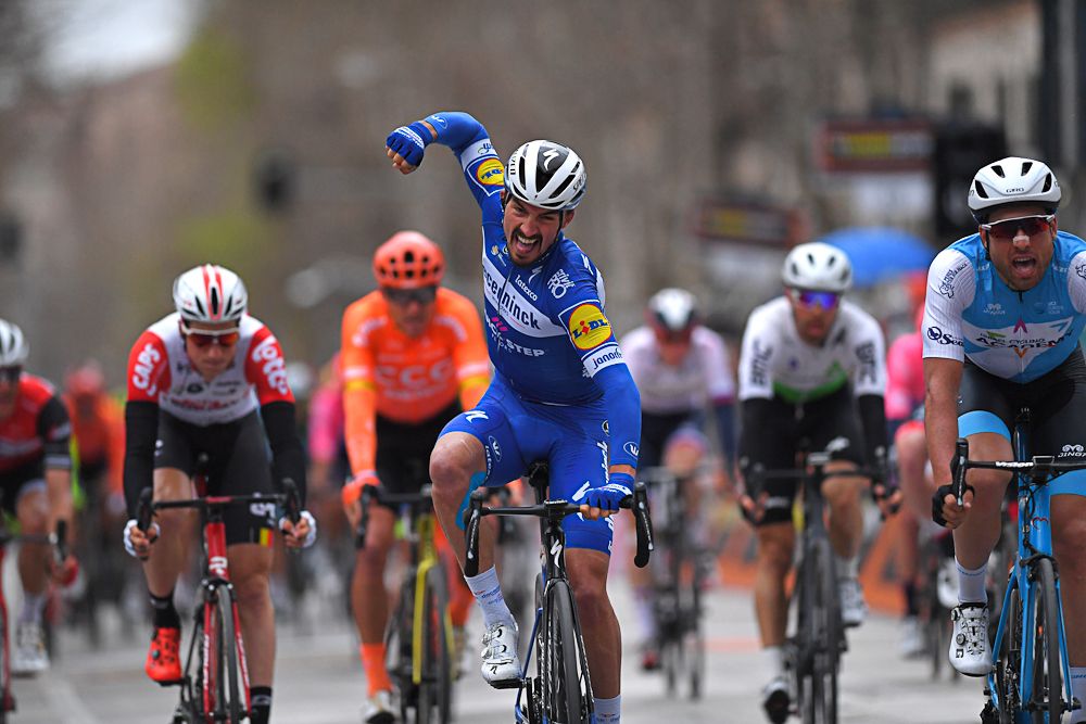 Julain Alaphilippe wins stage 6 at Tirreno-Adriatico