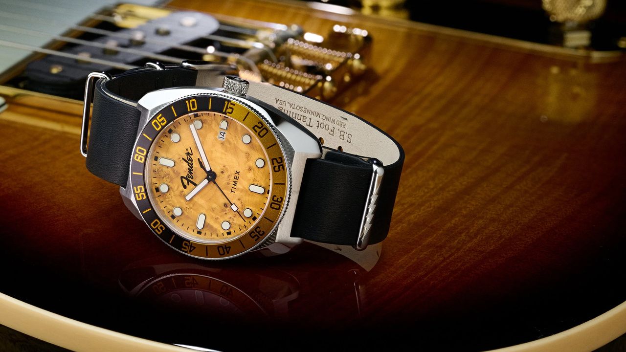Timex and Fender have turned the Telecaster and Stratocaster into watches and they look better than they have any right to
