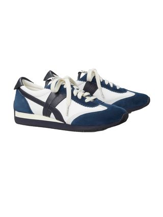 Navy and black Tory Burch sneakers